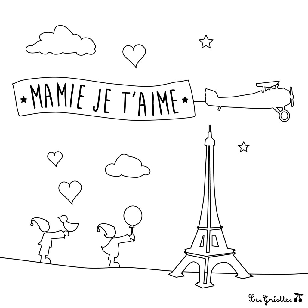 coloriage-mamie-tour-eiffel