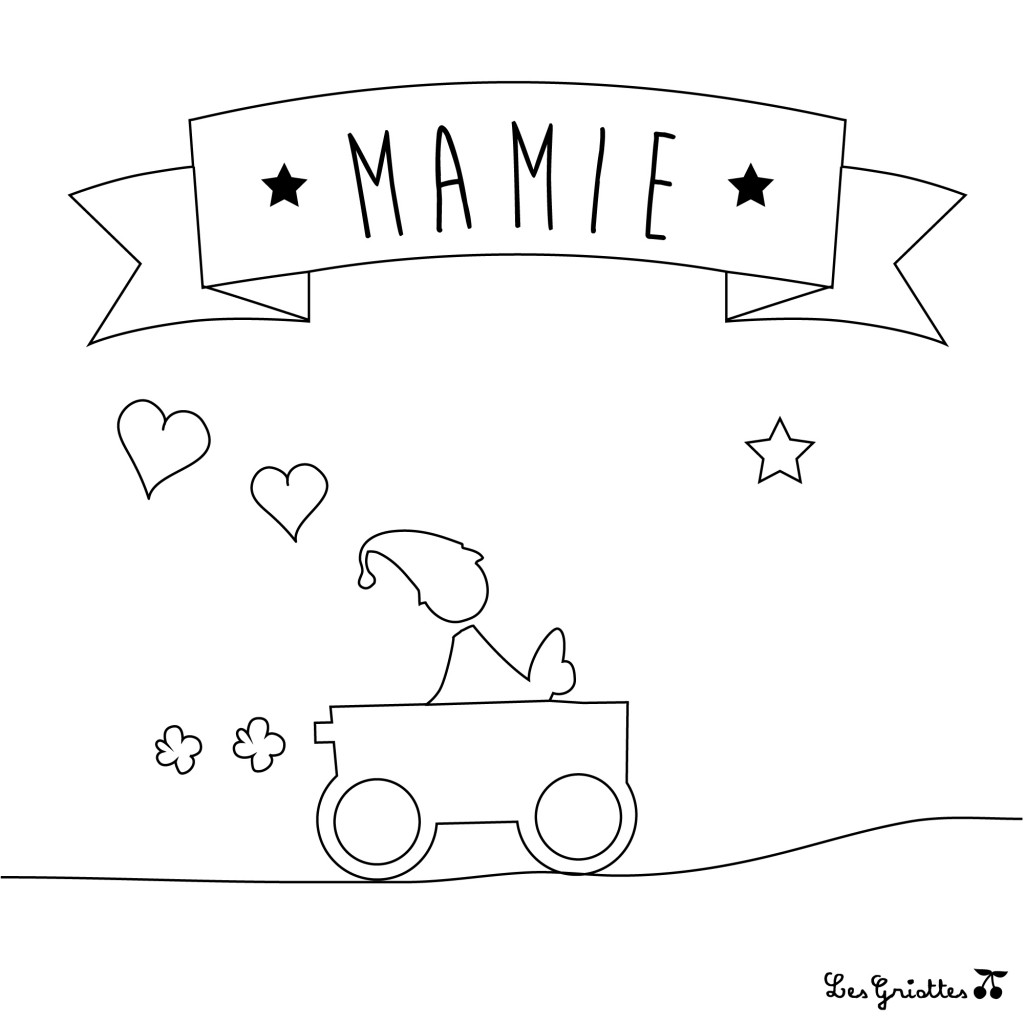 coloriage-mamie-voiture