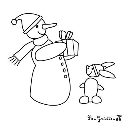 coloriage noel