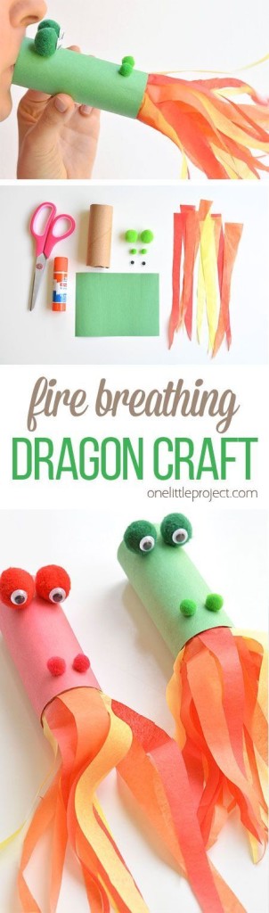 dragon cracheur de feu diy