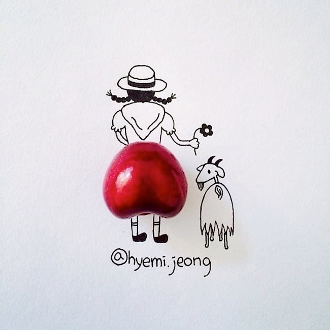 hiemi jeong-dessin-chèvre